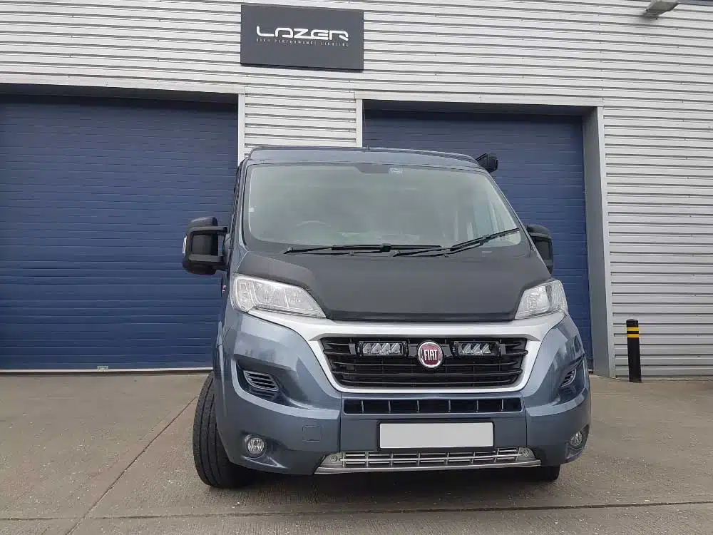 Σετ τοποθέτησης γρίλιας Fiat Ducato (2014-2021) με Triple-R 750 Std Με φώτα θέσης 9240 Lumens Lazerlamps - Image 4