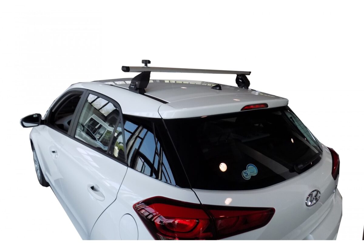 KIT ΜΕ ΜΠΑΡΕΣ ΟΡΟΦΗΣ ΓΙΑ HYUNDAI i20 IΙ GB 5D 2014-2020 ΑΛΟΥΜΙΝΙΟΥ TEMA MENABO (AL1 - 3360/MB - FIX509FP) - 2 ΤΕΜ. - Image 2