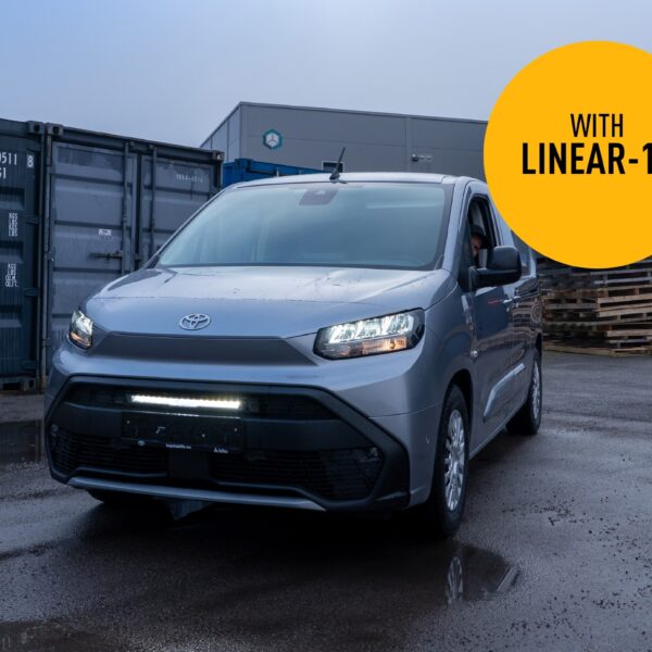 Σετ γρίλιας για Toyota Proace City (2023+) με Linear 18 Std 6750 Lumens Lazerlamps