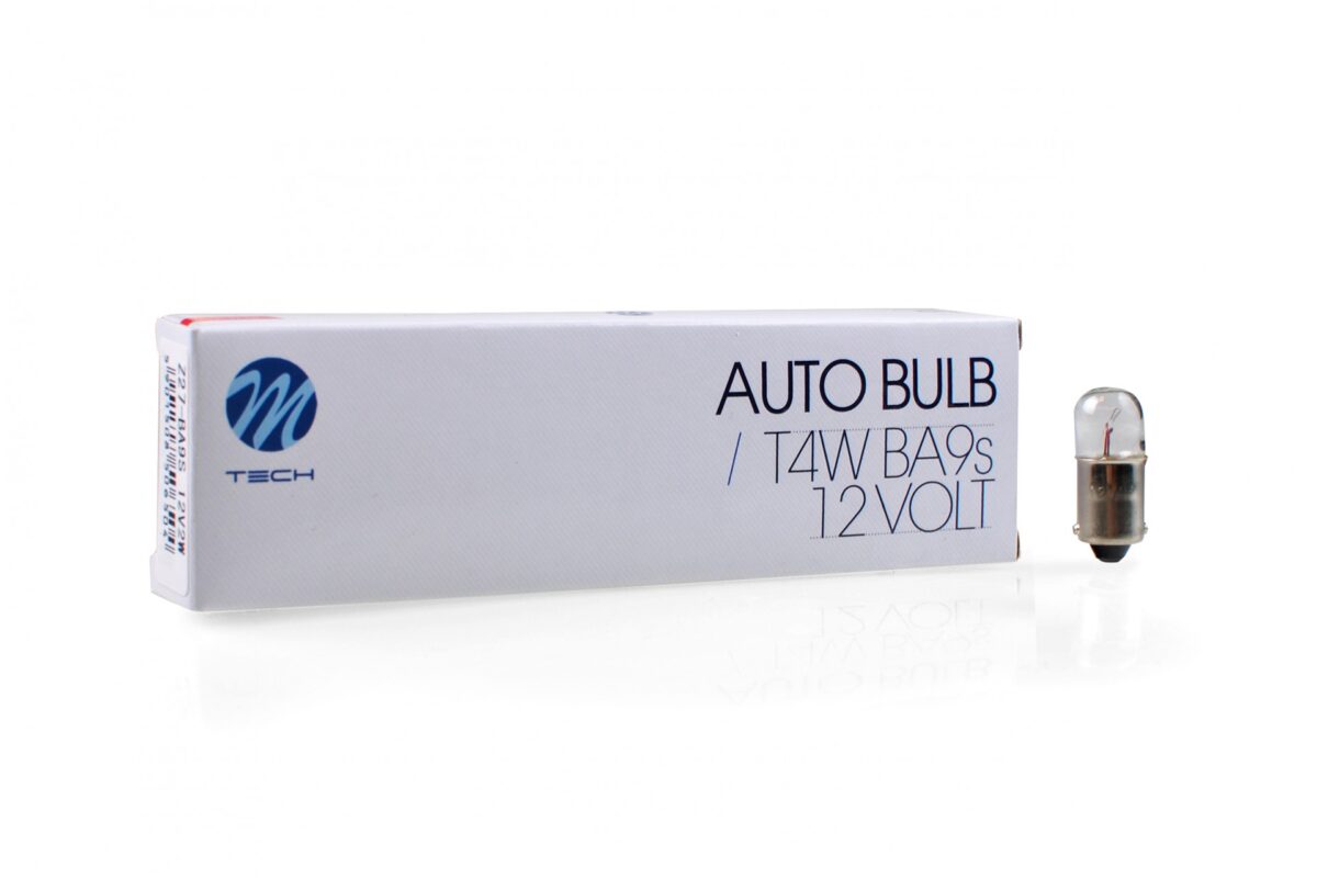 T2W 12V 2W BA9s (ΜΙΝΙΟΝ) STANDARD ΑΛΟΓΟΝΟΥ ΚΟΥΤΙ 10ΤΕΜ. M-TECH - Image 1