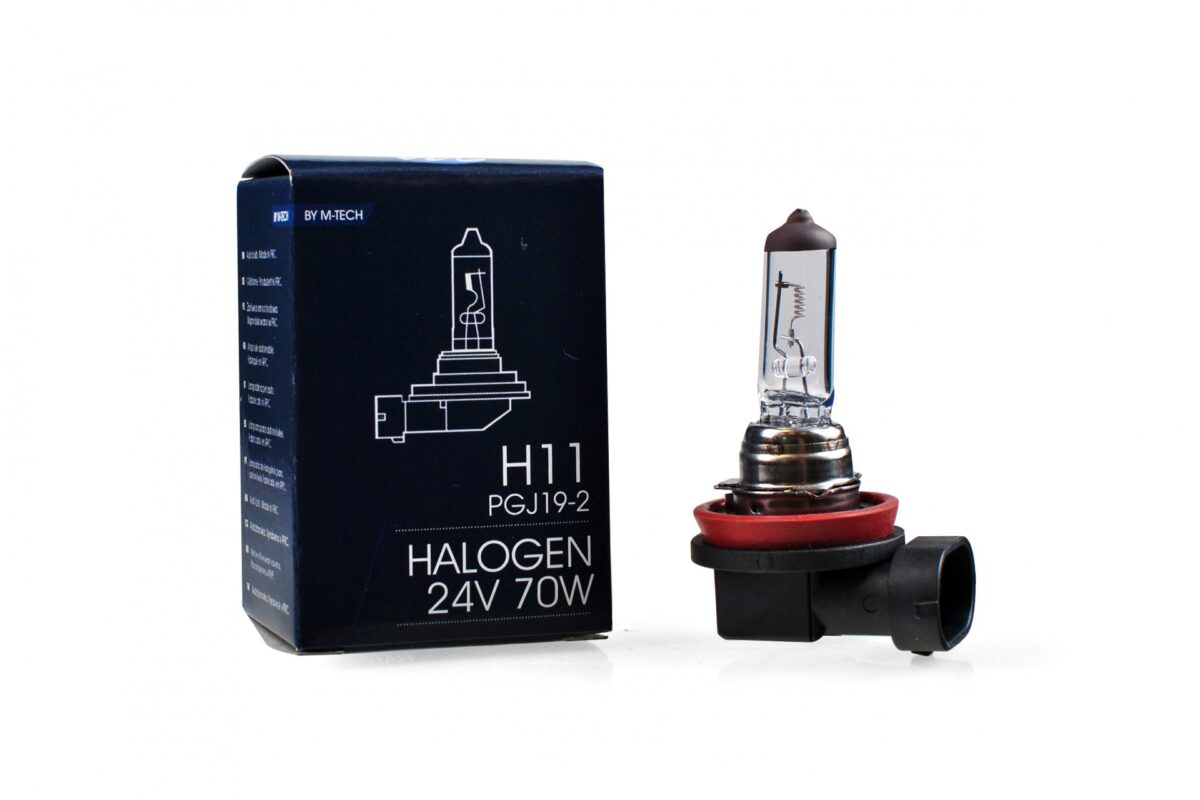 H11 24V 70W PGJ19-2 STANDARD ΑΛΟΓΟΝΟΥ ΚΟΥΤΙ 1ΤΕΜ. M-TECH - Image 2