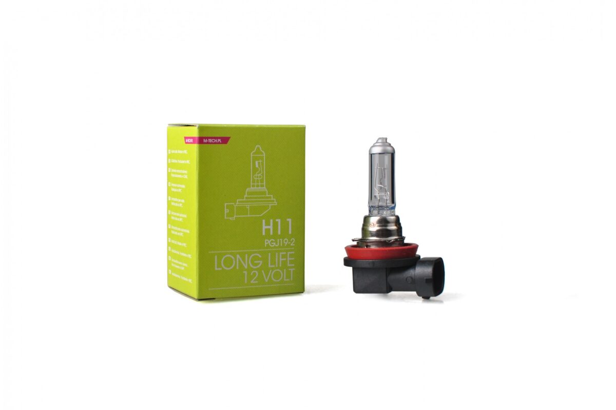 H11 12V 55W PGJ19-2 LONG LIFE ΑΛΟΓΟΝΟΥ 1ΤΕΜ. M-TECH - Image 1