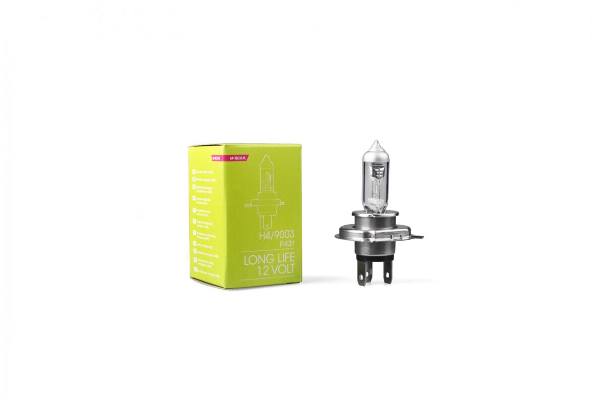 H4 12V 55W P43t LONG LIFE ΑΛΟΓΟΝΟΥ 1ΤΕΜ. M-TECH - Image 1