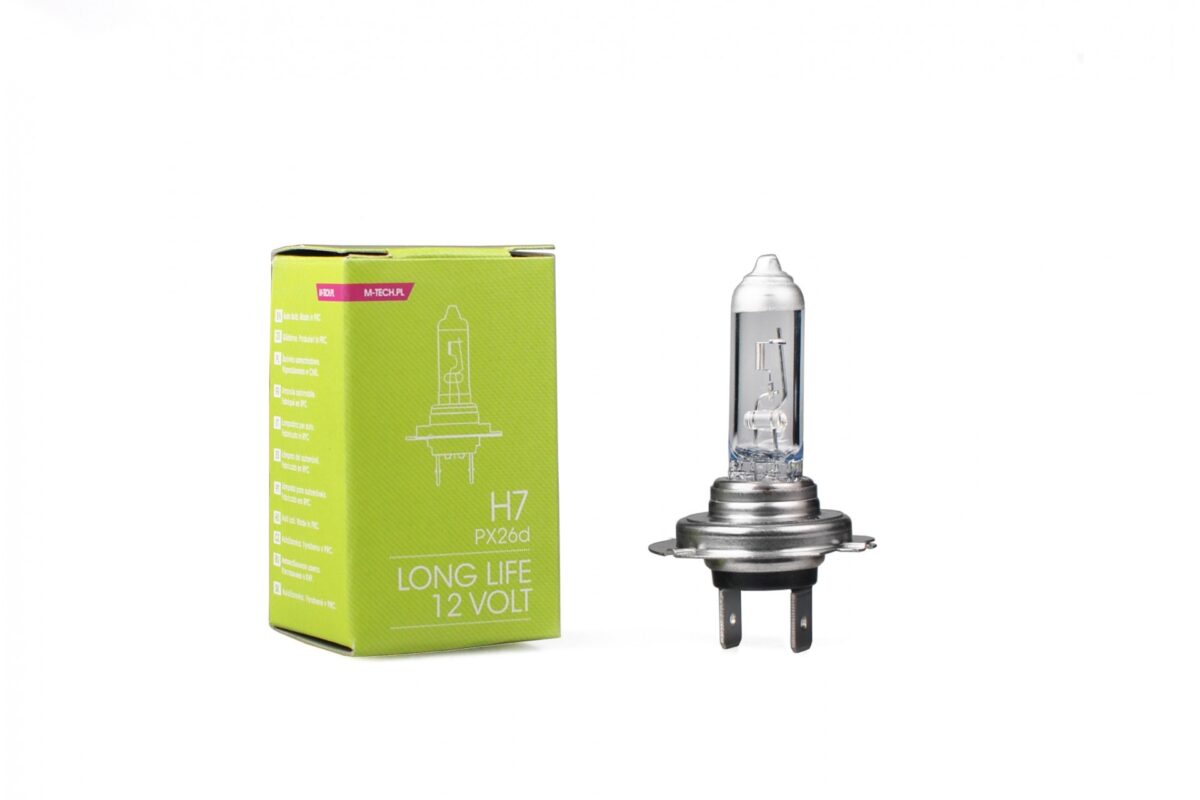 H7 12V 55W PX26d LONG LIFE ΑΛΟΓΟΝΟΥ 1ΤΕΜ. M-TECH - Image 1