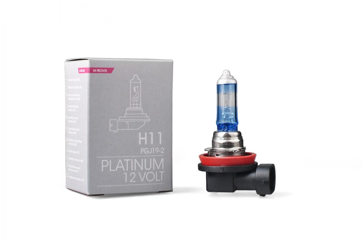 H1 12V 55W P14,5s COLOR PLATINUM 1ΤΕΜ. M-TECH - Image 1