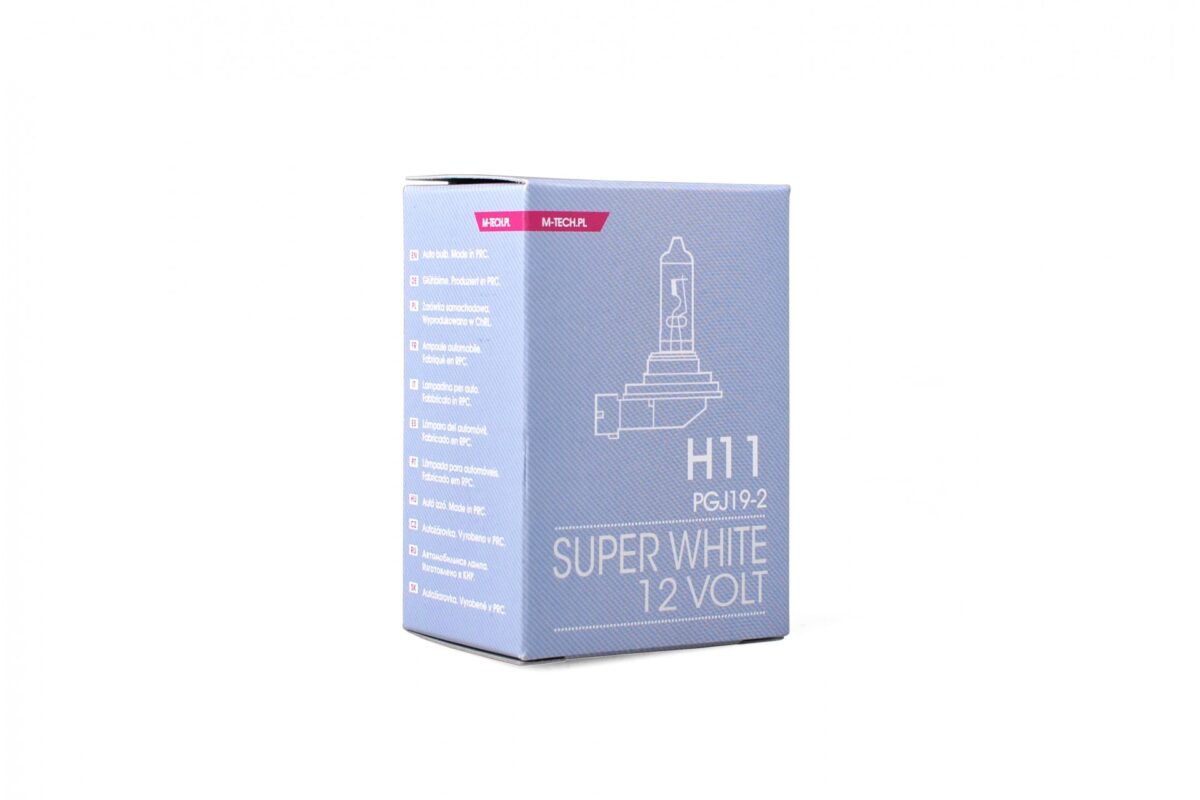 H1 12V 55W P14,5s COLOR SUPERWHITE 1ΤΕΜ. M-TECH - Image 3