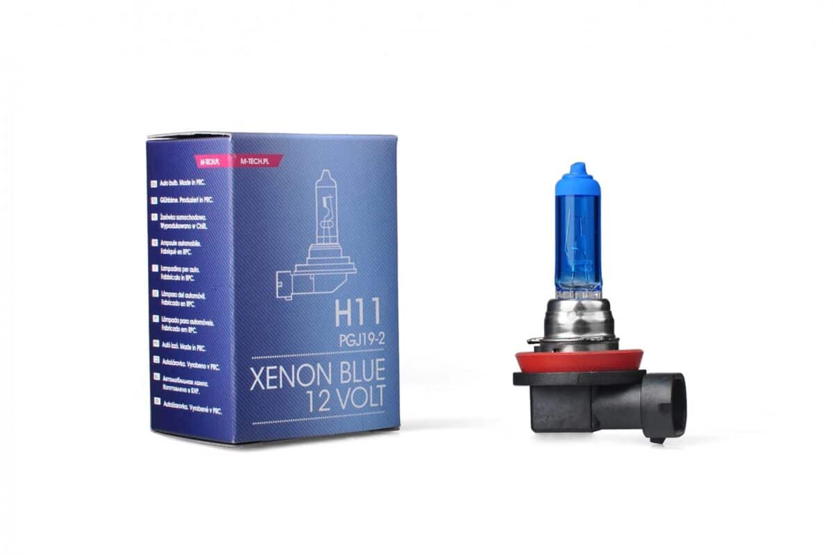 H11 12V 55W PGJ19-2 5.000K XENON BLUE 1ΤΕΜ. M-TECH - Image 1