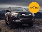 Σετ γρίλιας για Toyota Hilux GR Sport (2023-2024) με Triple-R 750 Std (Με Φώτα θέσης) 9240 Lumens Lazerlamps
