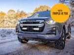 Σετ γρίλιας για Isuzu D-MAX (2021-2022) με Triple-R 750 Std 9240 Lumens Lazerlamps