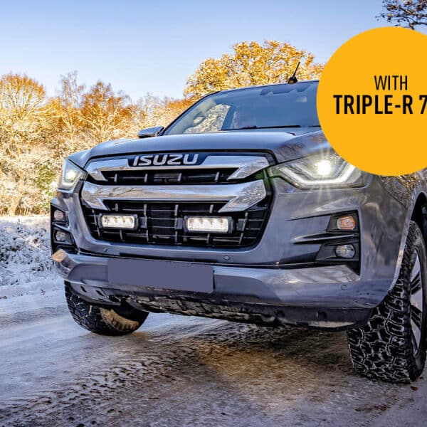 Σετ γρίλιας για Isuzu D-MAX (2021-2022) με Triple-R 750 Std 9240 Lumens Lazerlamps