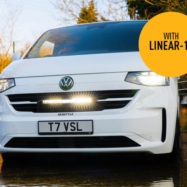 Σετ γρίλιας για VW T7 Transporter (2025+) Με Linear 18 Std 6750 Lumens Lazerlamps