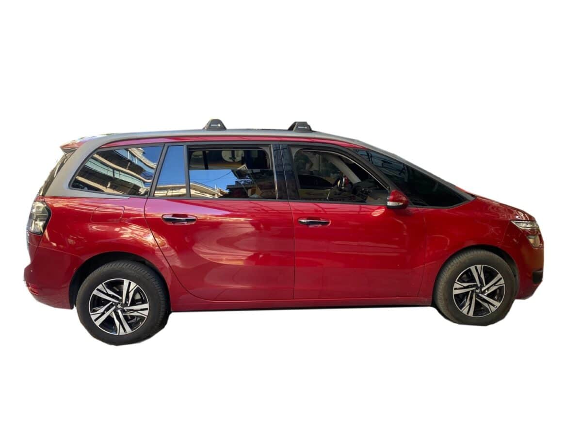 KIT ΜΕ ΜΠΑΡΕΣ ΟΡΟΦΗΣ ΓΙΑ CITROEN C4 GRAND PICASSO ΜΕ ΗΛΙΟΡΟΦΗ/FLUSH RAILS (Y8050223+YK774W) FLUSH BLACK BAR YAKIMA - Image 9