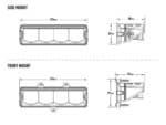 Μπάρα Led Carbon-4 Drive (Gen3) 6240 Lumens Μπροστινή βάση Lazerlamps - Image 4