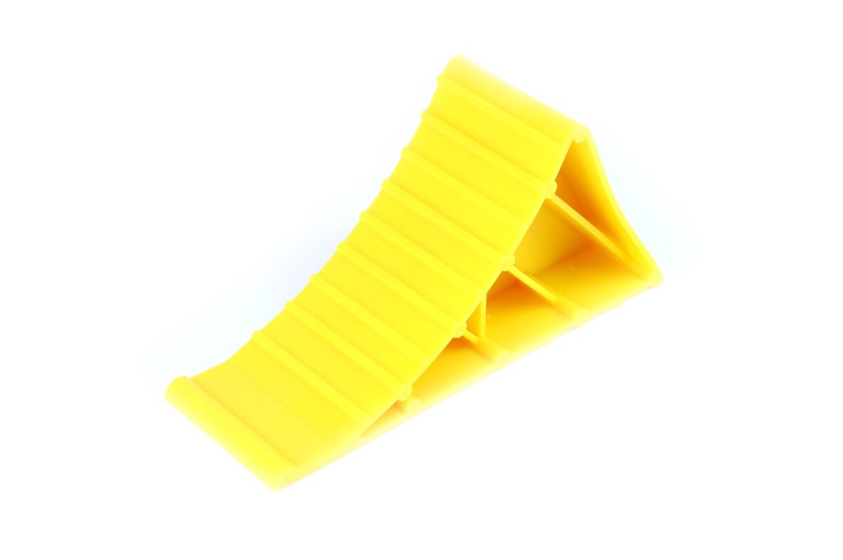 ΤΑΚΟΣ ΤΡΟΧΟΥ ΠΛΑΣΤΙΚΟΣ ΚΙΤΡΙΝΟΣ 220x80x120mm 1ΤΕΜ. - Image 1