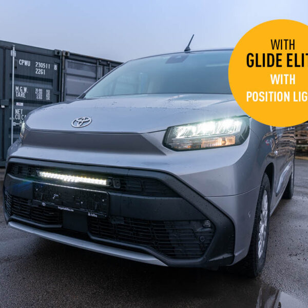 Σετ γρίλιας για Toyota Proace City (2023+) με Glide Elite με φώτα θέσης 12800 Lumens Lazerlamps