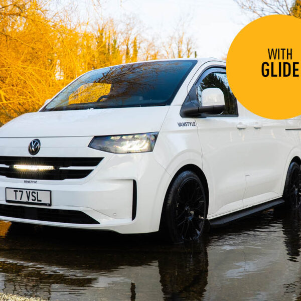 Σετ γρίλιας για VW T7 Transporter (2025+) με Glide 11500 Lumens Lazerlamps