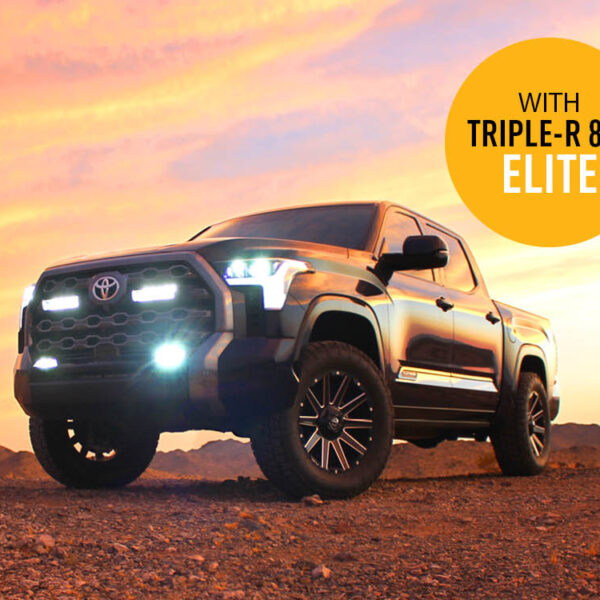 Σετ γρίλιας για Toyota Tundra Platinum (2022+) Με Triple-R 850 Elite 16136 Lumens Lazerlamps
