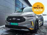 Σετ γρίλιας για Ford Transit Custom Trail (2024+) με Triple-R 750 (Με Φώτα θέσης και Φάρο) 10800 Lumens Lazerlamps