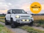 Σετ γρίλιας για Land Rover Defender (2020+) με Triple-R 750 Wide 9240 Lumens Lazerlamps