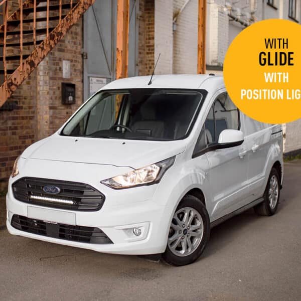 Σετ γρίλιας για Ford Transit Connect (2018-2021) Με Glide με Φώτα θέσης 11500 Lumens Lazerlamps