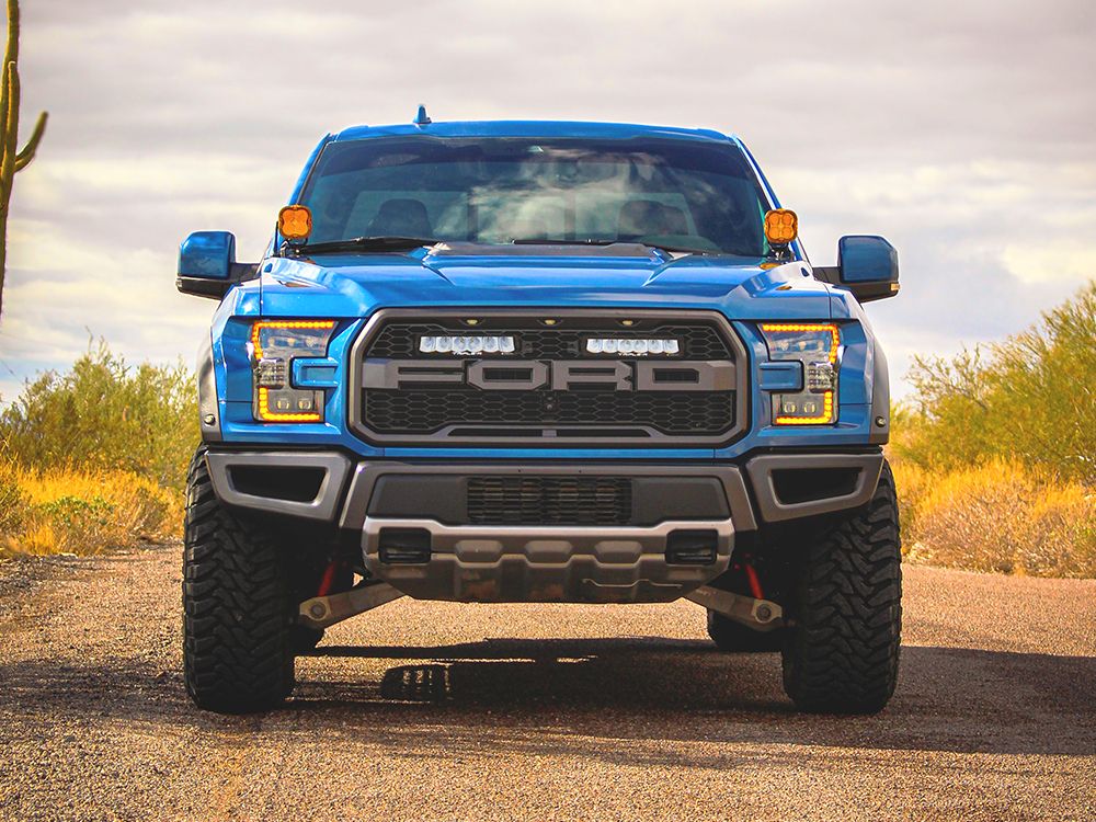 Σετ γρίλιας για Ford F-150 Raptor (2017-2020) με Carbon 6 Lazerlamps - Image 4