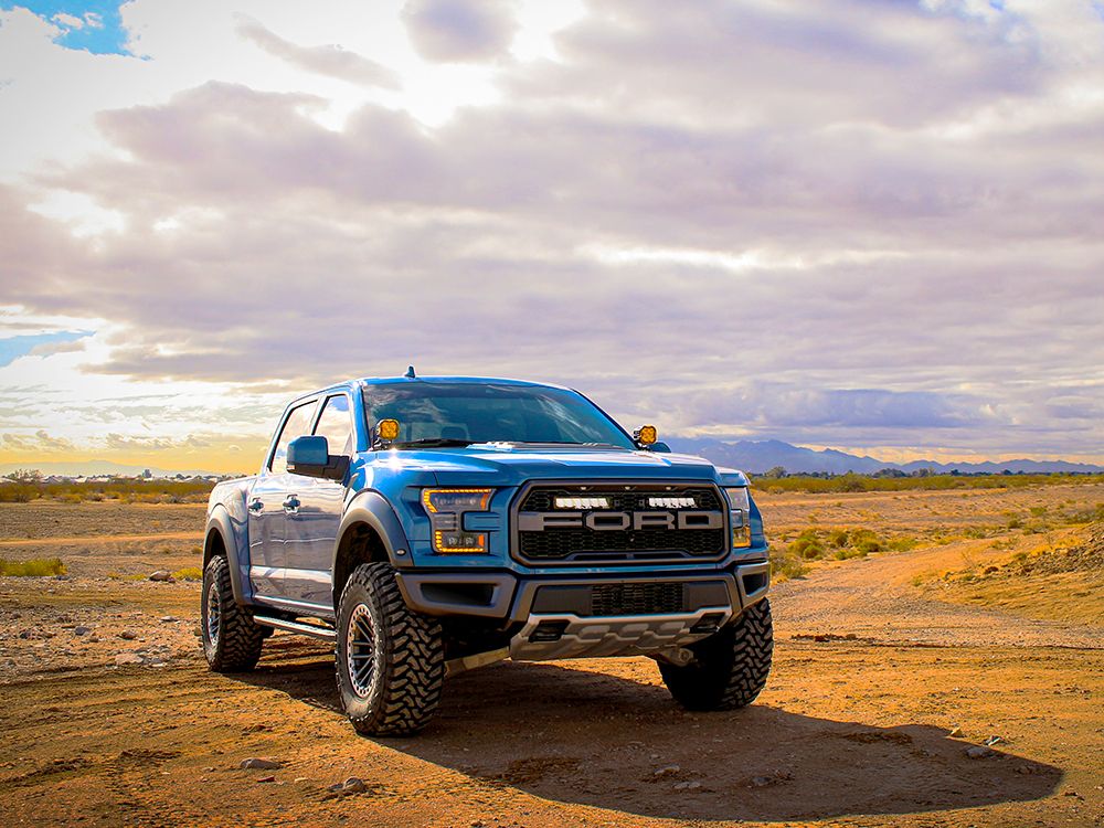 Σετ γρίλιας για Ford F-150 Raptor (2017-2020) με Carbon 6 Lazerlamps - Image 9