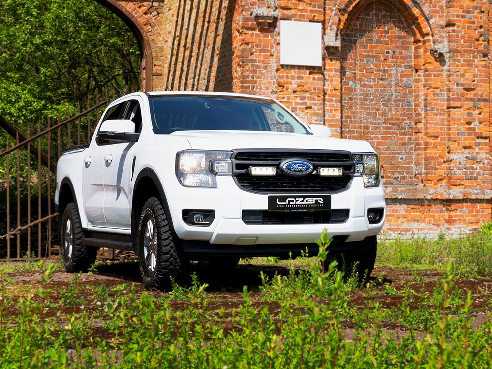 Σετ γρίλιας για Ford Ranger XL/XLT/TREMOR (2023+) με Triple-R 750 Lazerlamps - Image 1
