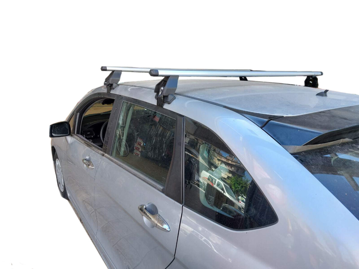 KIT ΜΕ ΜΠΑΡΕΣ ΟΡΟΦΗΣ ΓΙΑ HONDA FRV 2005on ΑΛΟΥΜΙΝΙΟΥ TEMA MENABO (AL3 - 3360/MB - FIX026G) - 2 ΤΕΜ. - Image 1