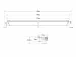 Μπάρα Led Glide 20" με φώτα θέσης 11500 Lumens 517mm Lazerlamps - Image 8