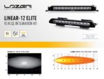 Roof Pods για Land Rover Defender (2020+) με Linear 12 Std 9000 Lumens Lazerlamps - Image 6