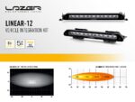 Roof Pods για Land Rover Defender (2020+) με Linear 12 Std 9000 Lumens Lazerlamps - Image 7