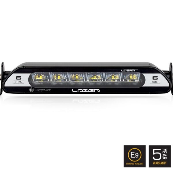 Μπάρα Led Linear-6 Elite+ 9,1″ (232mm) Λευκό ή κίτρινο φως 7100 Lumens Combo Lazerlamps