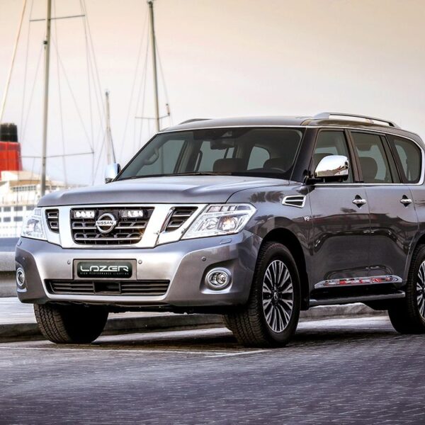 Σέτ γρίλιας για Nissan Patrol Y62 (2018 – 2019) Lazerlamps