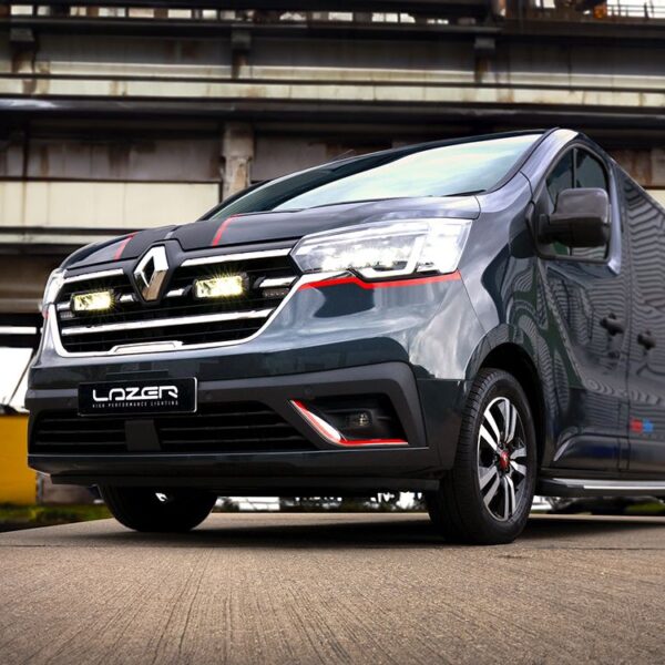 Σετ τοποθέτησης γρίλιας για Renault Trafic (2023+) Με Triple-R 750 Lazerlamps