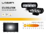 Σετ γρίλιας για Isuzu Dmax (2017-2020) με ST4 8272 Lumens Lazerlamps - Image 3
