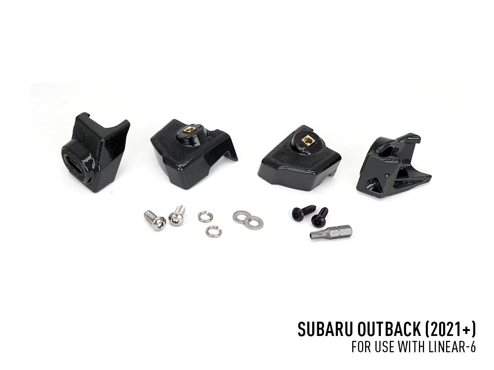 Σετ τοποθέτησης γρίλιας για Subaru Outback (2020-2022) με Linear 6 Elite 9100 Lumens Lazerlamps - Image 4