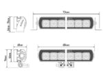 Μπάρα Led T16 Evolution (684mm / 27") 16544 Lumens Lazerlamps - Image 5