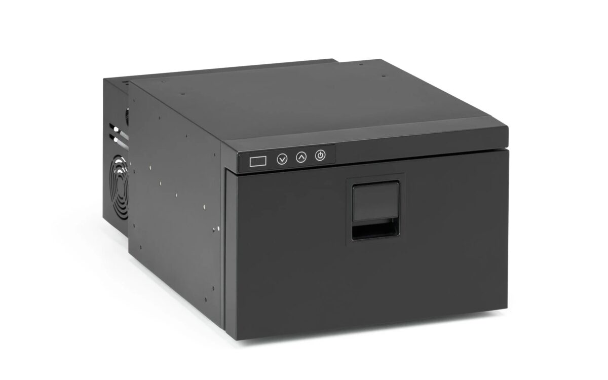ΨΥΓΕΙΟ TB16AM ΣΥΡΤΑΡΩΤΟ 16L 12/24V 45W 240x380x530mm INDEL B - 1 TEM. - Image 1
