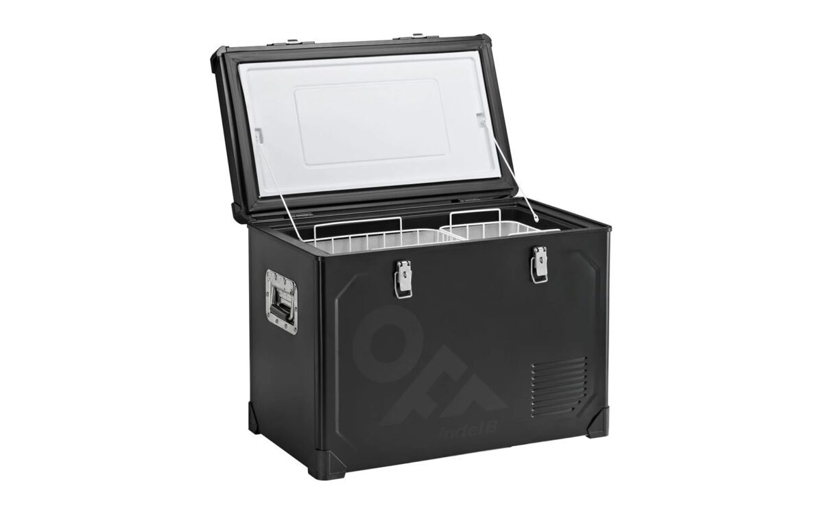 ΨΥΓΕΙΟ TB46 STEEL BLACK ΜΕΤΑΛΛΙΚΟ 45L 12/24V 85W 488x682x405mm INDEL B - 1 TEM. - Image 2