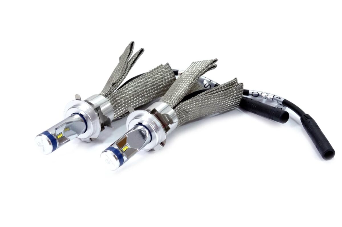 H7-1 RS+ SLIM SERIES 12-36V 50W 6000K 3500lm +200% LUXEON ZES LED CAN-BUS (ΨΥΚΤΡΑ ΛΕΠΙΔΕΣ ΦΤΕΡΟΥ) AMiO - 2 ΤΕΜ. - Image 1