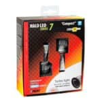 H10/HB3 9005 9-32V 6.500K 6.000lm 72W P20d HALO LED SERIE 7 COMPACT 6LED CREE 2ΤΕΜ. LED KIT - Image 3