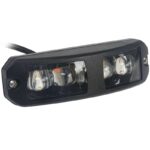 Προειδοποιητικό φώς Στρόμπος 180° πορτοκαλί Led, 12-24V DC, 12w Strands