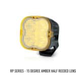 Κάλυμμα φακού (RP Series & Utility-50/80 HD) - Κίτρινο, 15 Μοίρες Μισό - Lazerlamps
