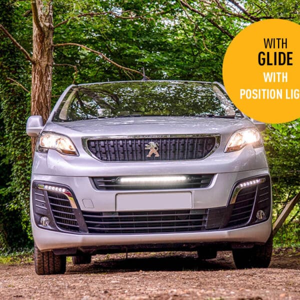 Σετ γρίλιας για Peugeot Expert (2016-2023) με Glide Με Φώτα θέσης 11500 Lumens - Lazerlamps