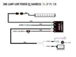 Καλωδίωση ενός προβολέα 3Pin, Superseal, 12V 1.2m - Lazerlamps - Image 3
