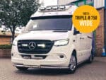 Κιτ τοποθέτησης γρίλιας για Mercedes Sprinter (2018+) με Triple-R 750 Wide 9240 Lumens - Lazerlamps