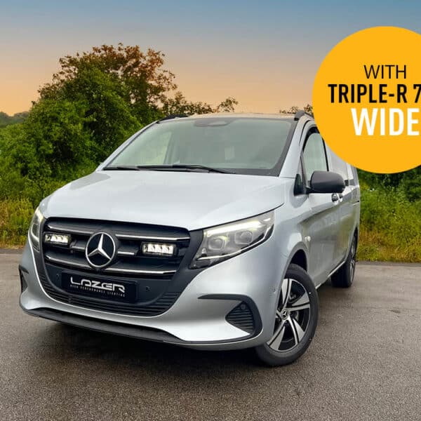Σετ γρίλιας για Mercedes Vito (2024+) με Triple-R 750 Wide 9240 Lumens - Lazerlamps