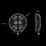 Προβολέας Dark Knight Intense 9" 13500 Lumens Strands - Image 9