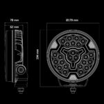 Προβολέας Led Freedom Maximum 7" Dark 10000 Lumens - Image 9