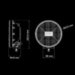 Προβολέας IZE Led OG 9" 12000 Lumens - Image 9